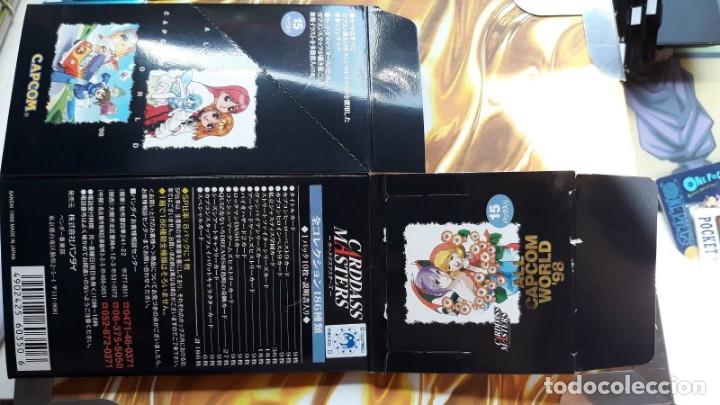 C&oacute;mics: CAPCOM WORLD CARDDASS MASTERS EMPTY BOX+EMPTY BOOSTER + BINDER SEAL - Foto 7