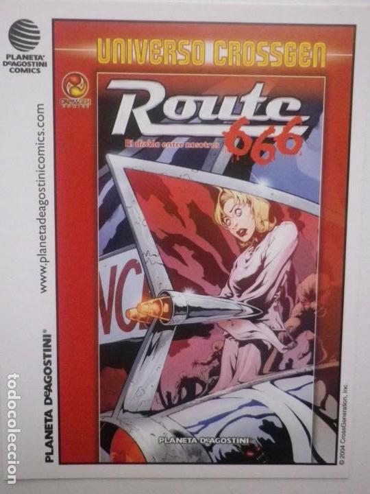 C&oacute;mics: POSTAL PLANETA DAGOSTINI COMICS ROUTE 666 - Foto 1