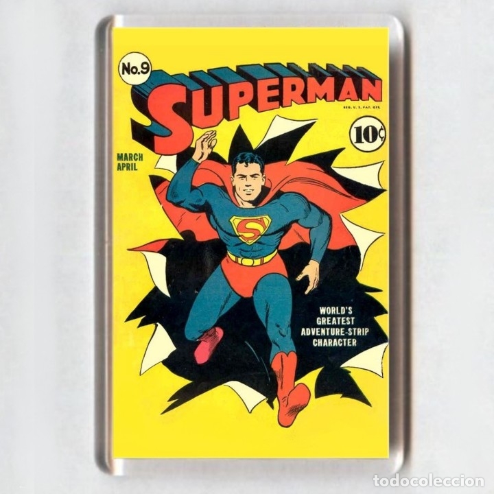 C&oacute;mics: IMAN acr&iacute;lico NEVERA # COMIC - SUPERMAN - Foto 1