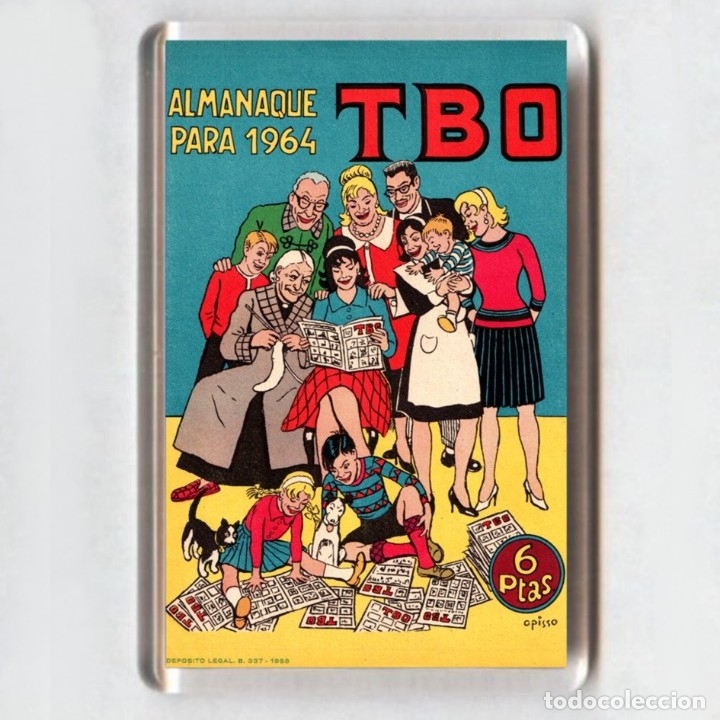 C&oacute;mics: IMAN acr&iacute;lico NEVERA # COMIC - TBO - Foto 1