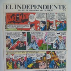 Cómics: PEGATINA DE COMIC ¨ BATMAN CON ROBIN ¨, 1971 , Nº 27 . DEL DIARIO ¨ EL INDEPENDIENTE ¨ . Lote 153337246