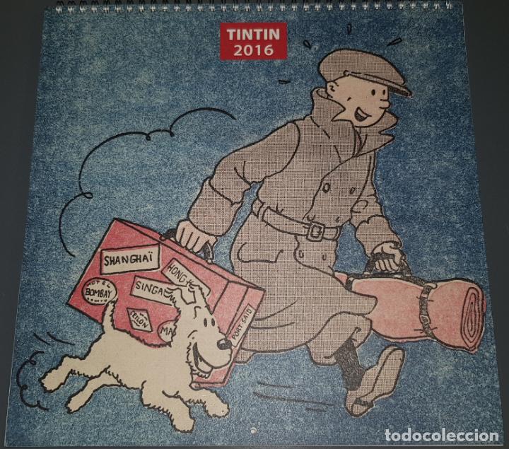 C&oacute;mics: Tintin - Calendario 2016 - Foto 1