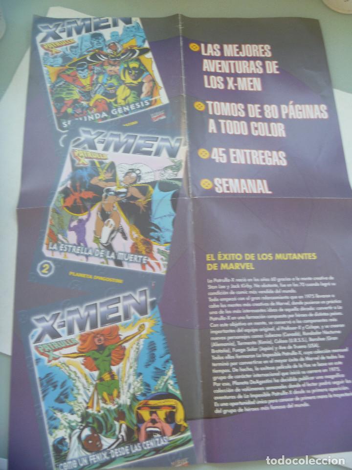 C&oacute;mics: POSTER DE LOS X MEN , DE MARVEL COMICS, 2000 - Foto 2
