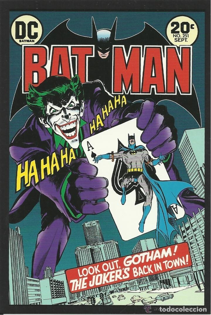 C&oacute;mics: postal portada DC COMICS CLASICOS- N&ordm; 251 BATMAN - Foto 1