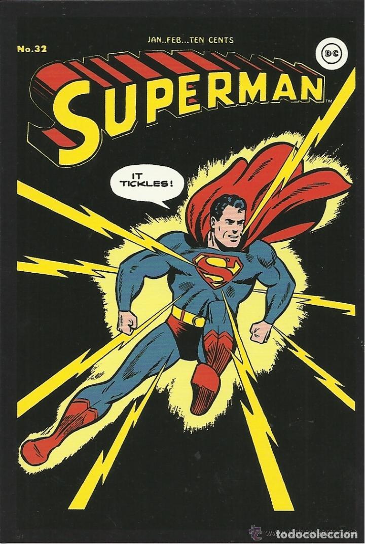C&oacute;mics: postal portada DC COMICS CLASICOS- N&ordm; 32 SUPERMAN - Foto 1