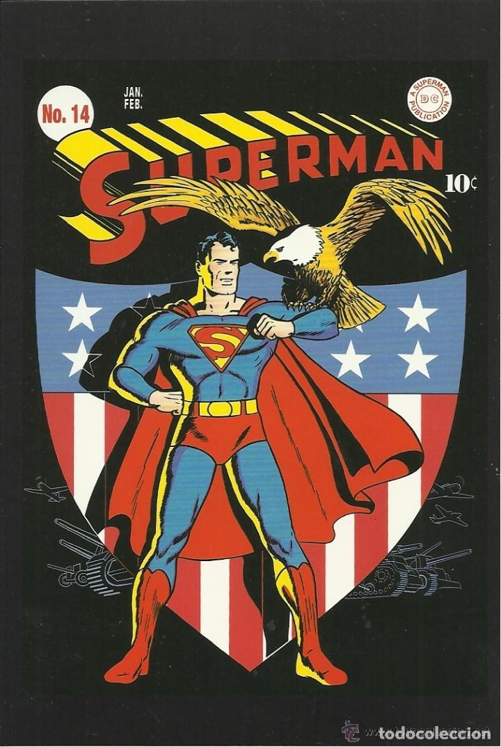 C&oacute;mics: postal portada DC COMICS CLASICOS- N&ordm; 14 SUPERMAN - Foto 1