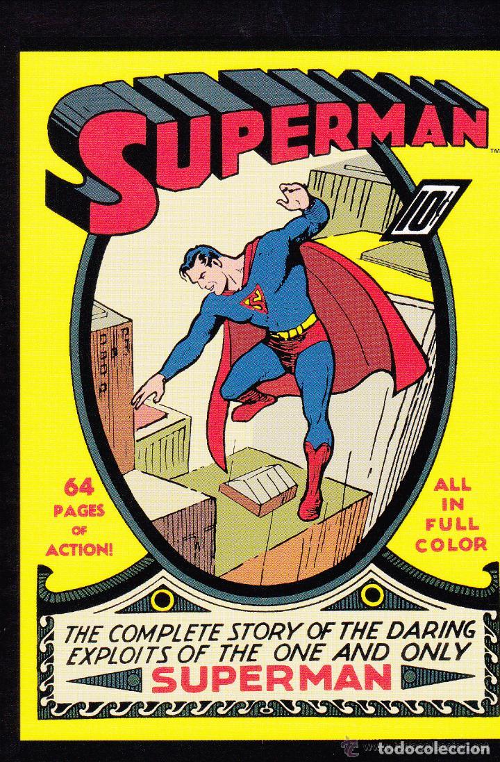 C&oacute;mics: postal portada DC COMICS CLASICOS-SUPERMAN - Foto 1