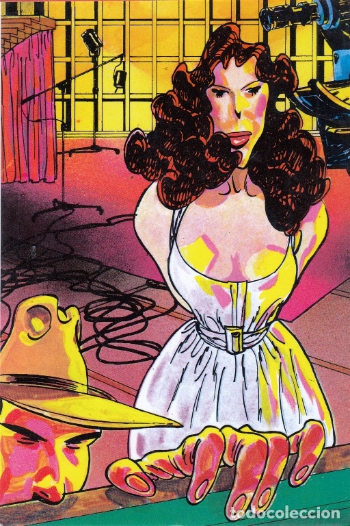 C&oacute;mics: Lorraine, postal de Calonge para Ediciones La C&uacute;pula, 1982 - CLC - Foto 1
