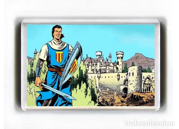 C&oacute;mics: IMAN ACRILICO NEVERA - COMIC EL CAPITAN TRUENO - Foto 1
