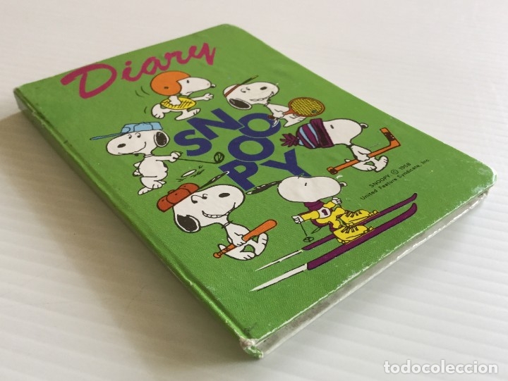 C&oacute;mics: Mini diario Snoopy &ndash; Diary &ndash; Peanuts &ndash; a&ntilde;os 80 - Foto 2