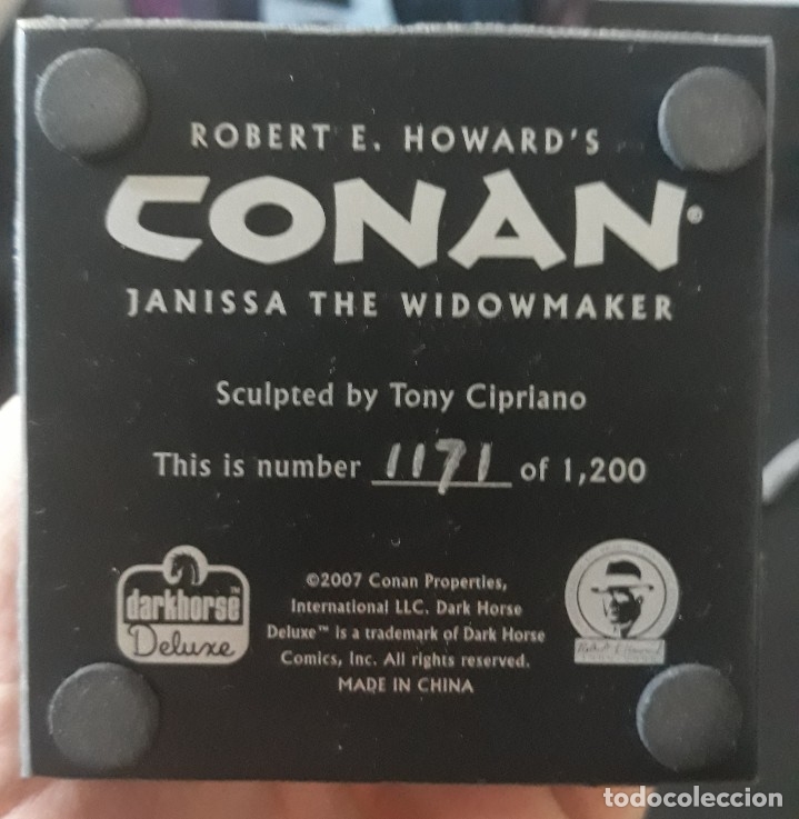C&oacute;mics: JANISSA THE WIDOWMAKER CONAN BUST DARK HORSE - Foto 4