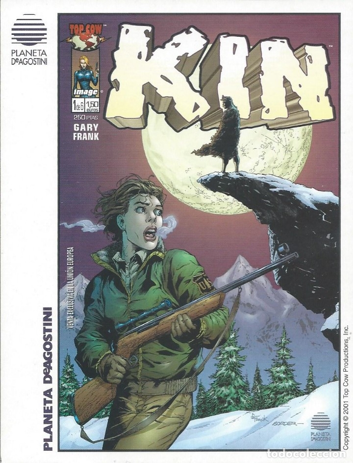 C&oacute;mics: KIN. POSTAL PROMO PLANETA DAGOSTINI - Foto 1
