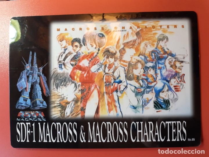 C&oacute;mics: macross robotech haruhiko mikimoto bromide postcard - Foto 1