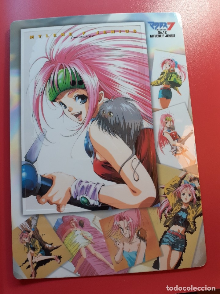 C&oacute;mics: macross robotech haruhiko mikimoto bromide postcard - Foto 1