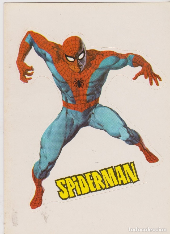 C&oacute;mics: adhesivos ortega -- ediciones vertice -- SPIDERMAN - Foto 1
