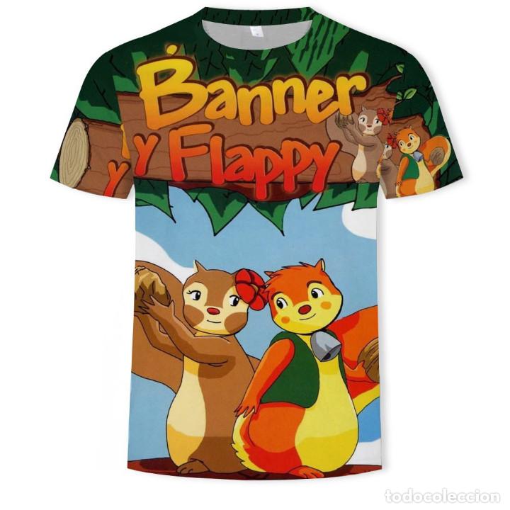 C&oacute;mics: CAMISETA BANNER Y FLAPPY. BANNER Y FLAPI - Foto 1