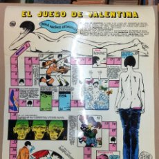 Cómics: EL JUEGO DE VALENTINA - CARTEL / JUEGO - GUIDO CREPAX. NUEVA FRONTERA,1978.