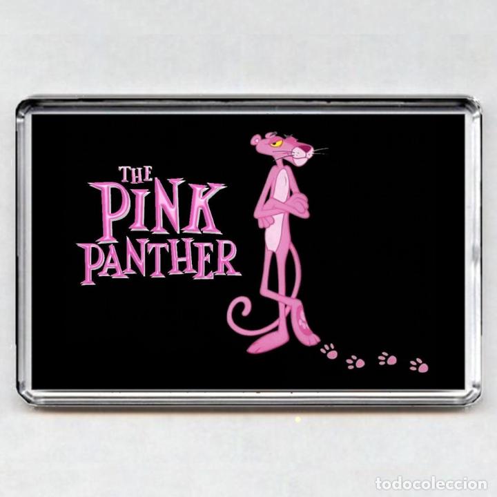 C&oacute;mics: IMAN acr&iacute;lico NEVERA - La Pantera Rosa - Foto 1