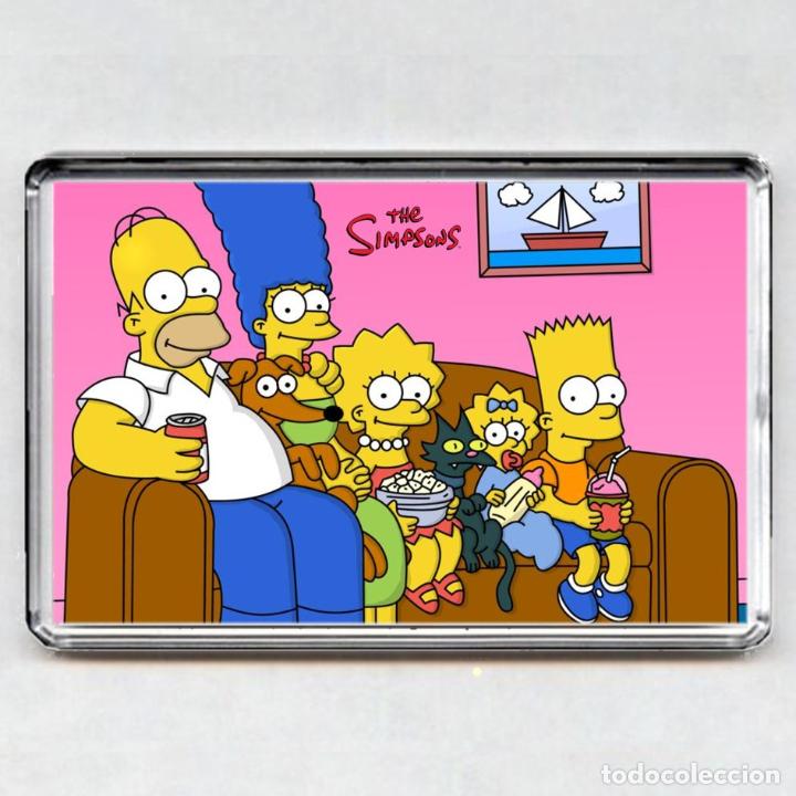 C&oacute;mics: IMAN acr&iacute;lico NEVERA - LOS SIMPSON - Foto 1