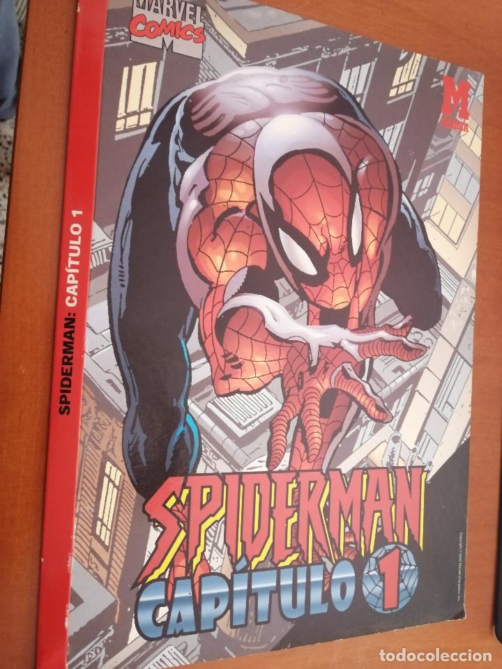 C&oacute;mics: SPIDERMAN. CARPETA DEL CAP&Iacute;TULO 1 DE MARCA. BUEN ESTADO. - Foto 1