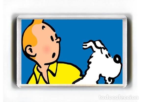 C&oacute;mics: IMAN ACRILICO NEVERA - COMIC TINTIN - Foto 1