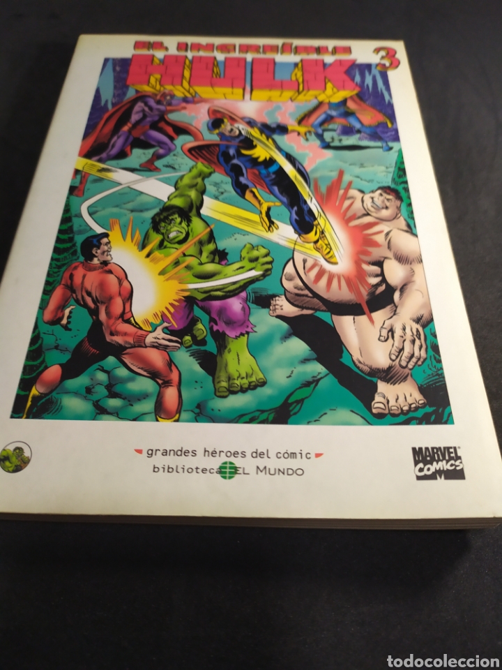 Comics: El incre&iacute;ble hulk N&uacute;mero 3 Grandes heroes del c&oacute;mic Biblioteca el mundo