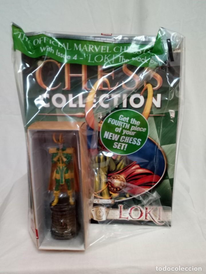 C&oacute;mics: Figura Ajedrez Marvel 4 Loki sin abrir. - Foto 1