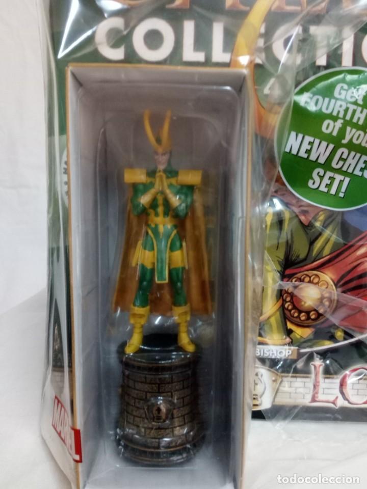 C&oacute;mics: Figura Ajedrez Marvel 4 Loki sin abrir. - Foto 2