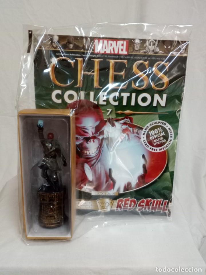C&oacute;mics: Figura Ajedrez Marvel 7 Red Skull sin abrir. - Foto 1