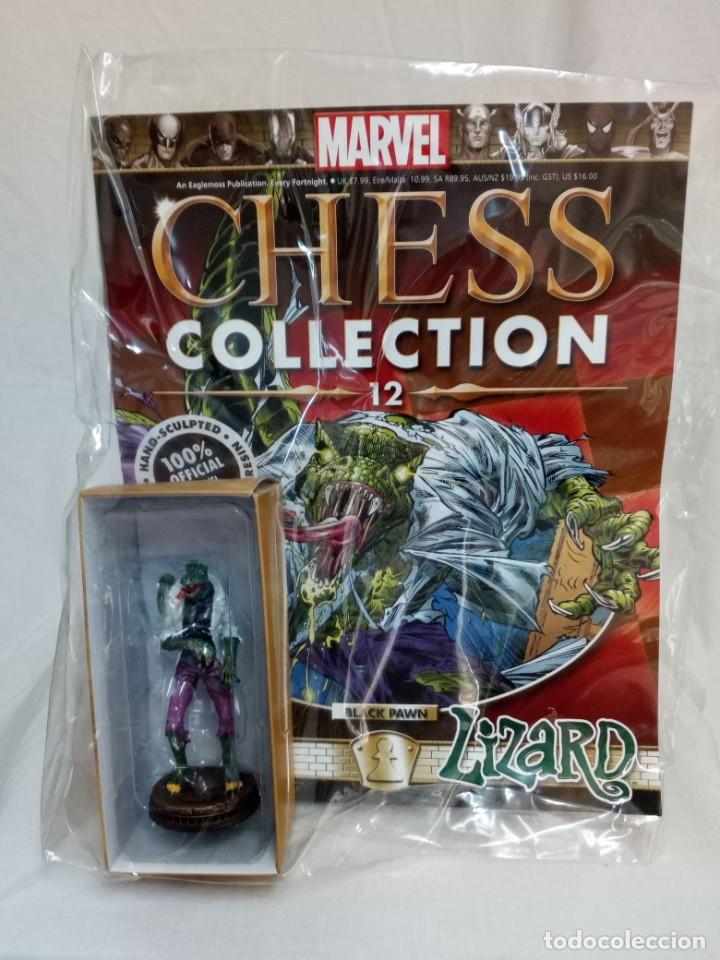 C&oacute;mics: Figura Ajedrez Marvel 12 Lizard sin abrir. - Foto 1