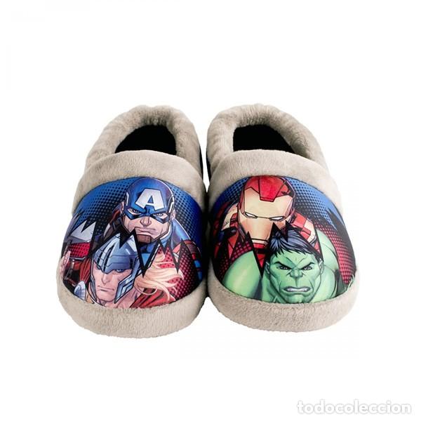 Cómics: Zapatillas The Avengers niño Nuevas Los Vengadores Producto oficial Marvel Talla 26 27 Española. - Foto 2 - 235142740