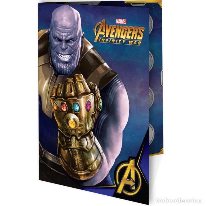 C&oacute;mics: Set de Monedas de Colecci&oacute;n Marvel Vengadores: Infinity War - Edici&oacute;n Limitada - Foto 1