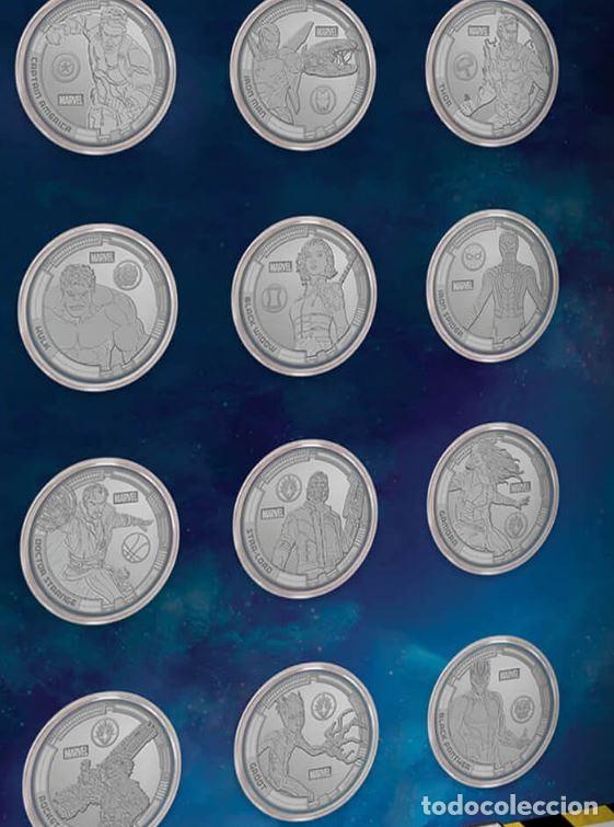 C&oacute;mics: Set de Monedas de Colecci&oacute;n Marvel Vengadores: Infinity War - Edici&oacute;n Limitada - Foto 6