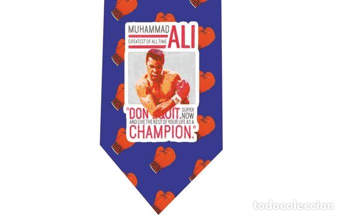 C&oacute;mics: Corbata Cassius Clay Muhammad Ali boxeo retro - Foto 1