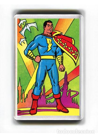 Comics: IMAN ACRILICO NEVERA - COMIC - SHAZZAN CAPITAN MARAVILLAS