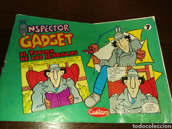 C&oacute;mics: INSPECTOR GADGET, GALLETAS CUETARA, N&deg; 7. - Foto 1