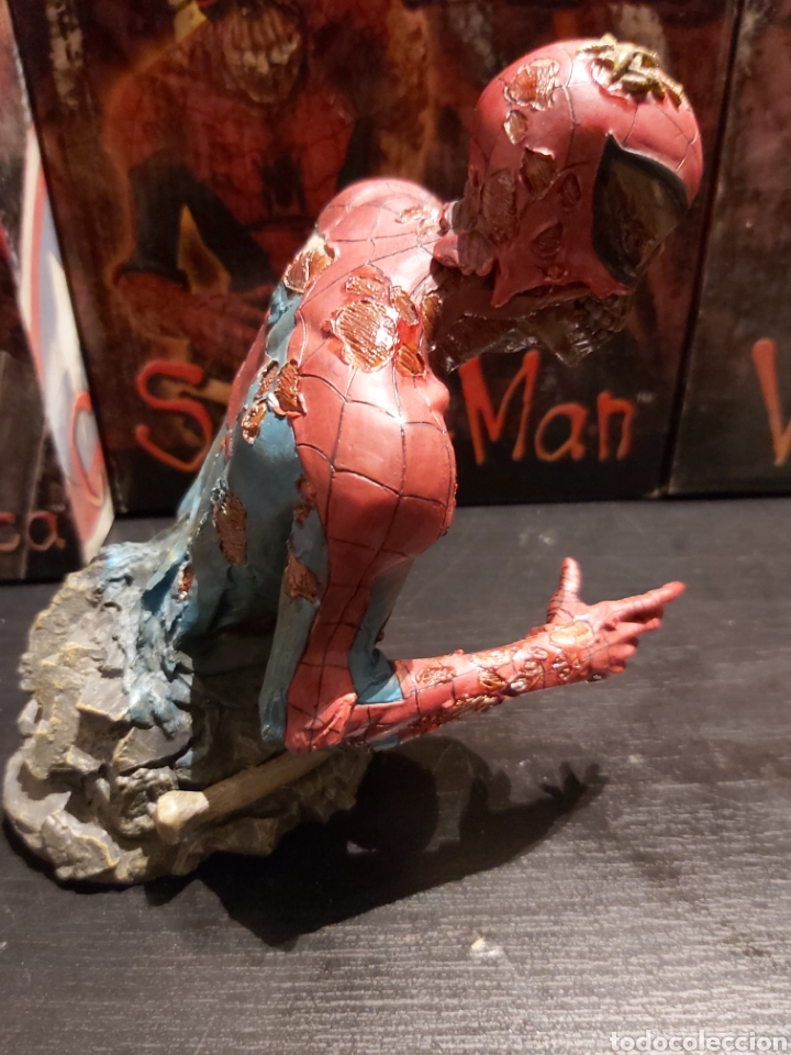 C&oacute;mics: MARVEL ZOMBIES SPIDER-MAN BUST DIAMOND SELECT 2007 LIMITADA 600 - Foto 3