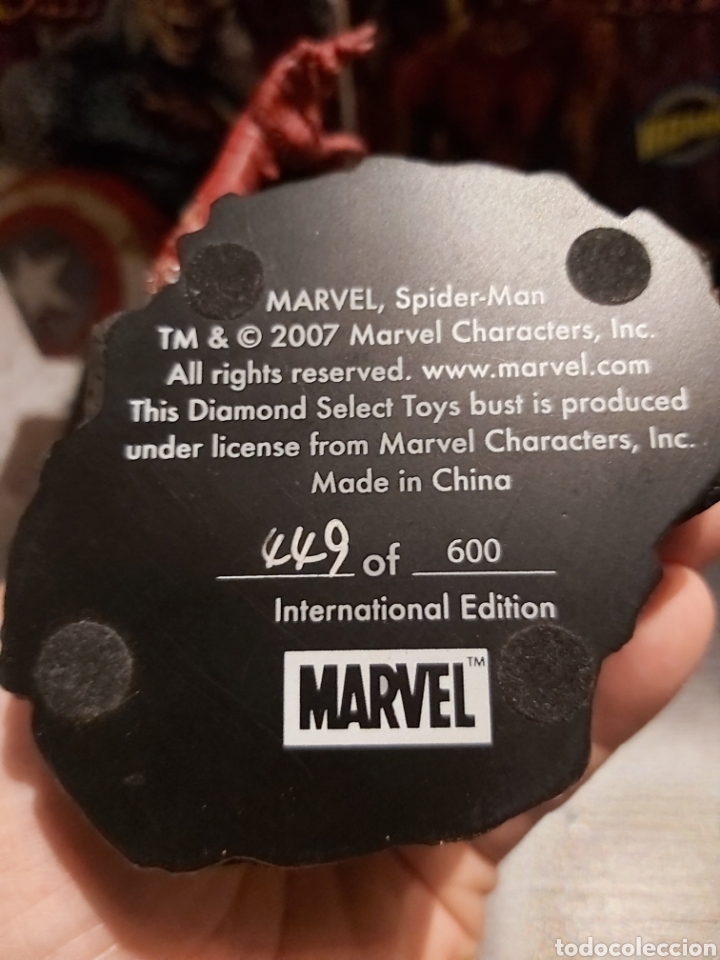 C&oacute;mics: MARVEL ZOMBIES SPIDER-MAN BUST DIAMOND SELECT 2007 LIMITADA 600 - Foto 5