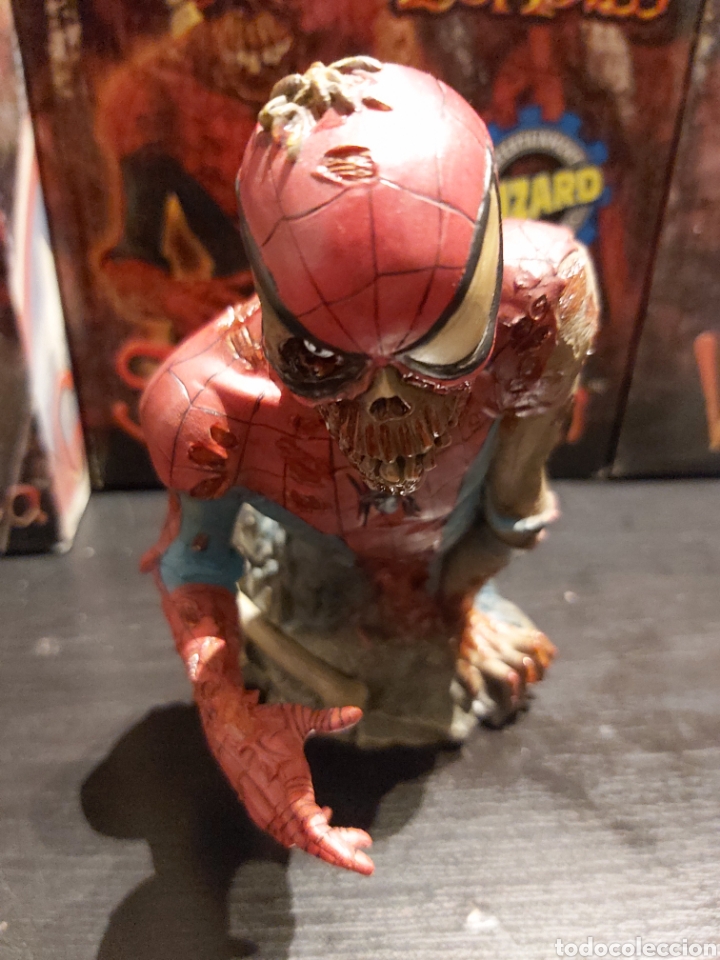 C&oacute;mics: MARVEL ZOMBIES SPIDER-MAN BUST DIAMOND SELECT 2007 LIMITADA 600 - Foto 1