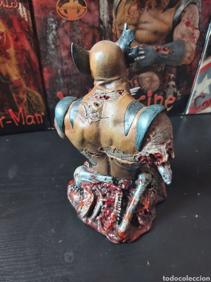 C&oacute;mics: WOLVERINE MARVEL ZOMBIES BUST, DIAMOND 2007. - Foto 3