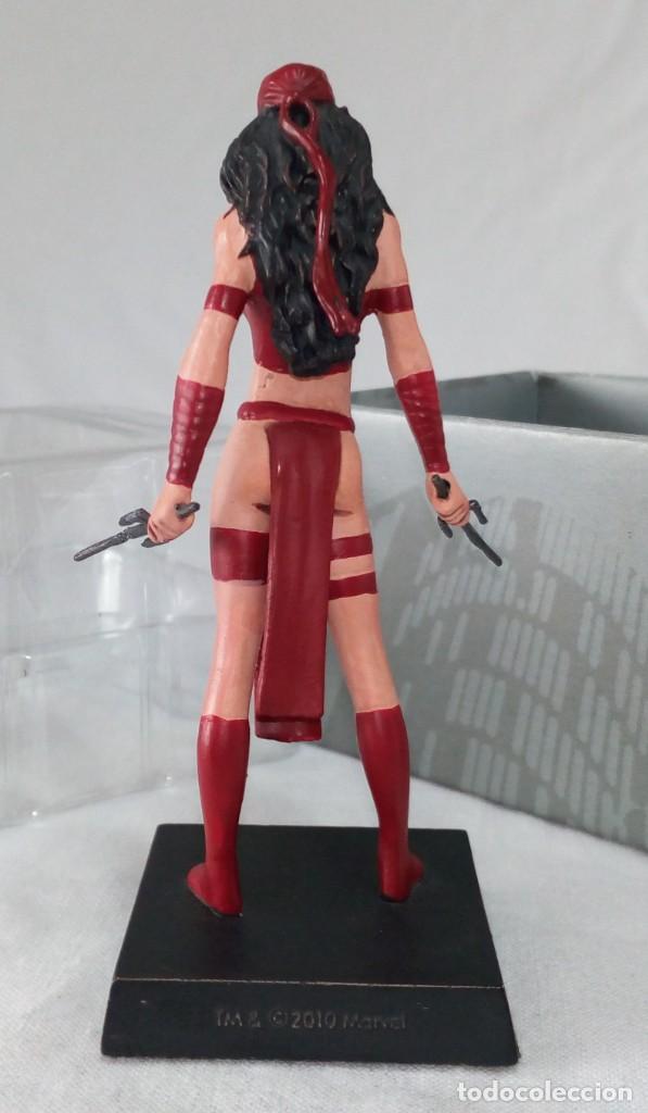 C&oacute;mics: Figura de plomo Marvel 17 Elektra con caja. - Foto 5