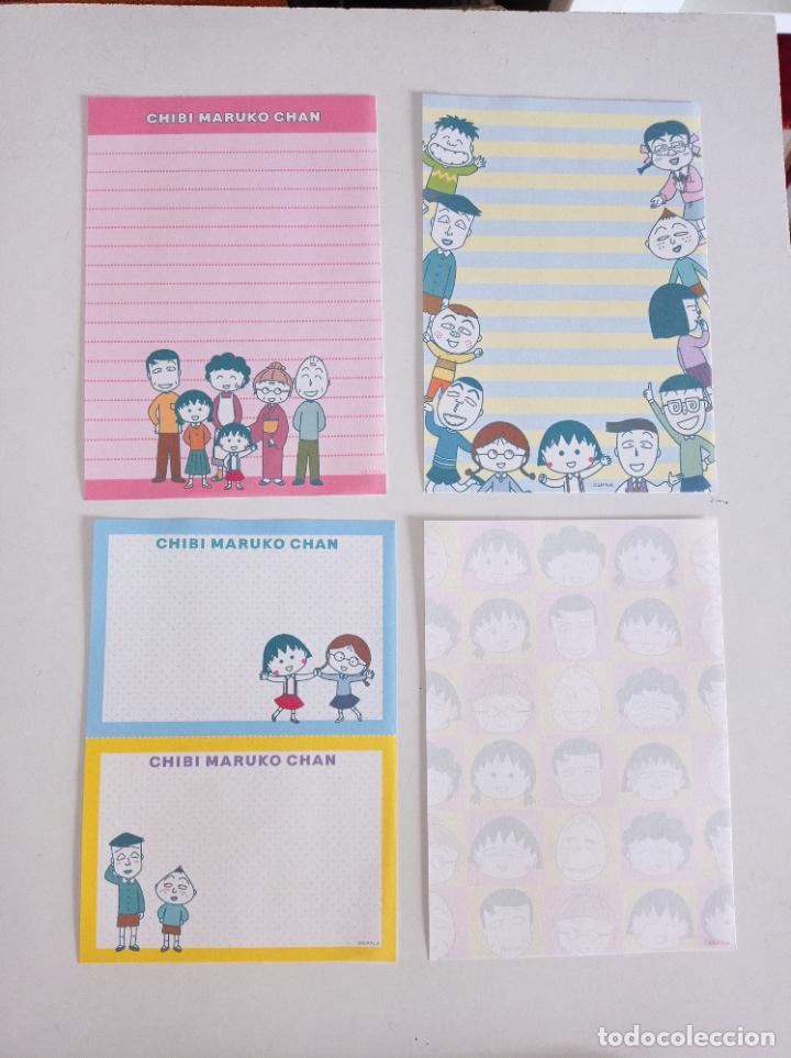C&oacute;mics: chibi maruko chan memo letter notes collection 4 pieces - Foto 1