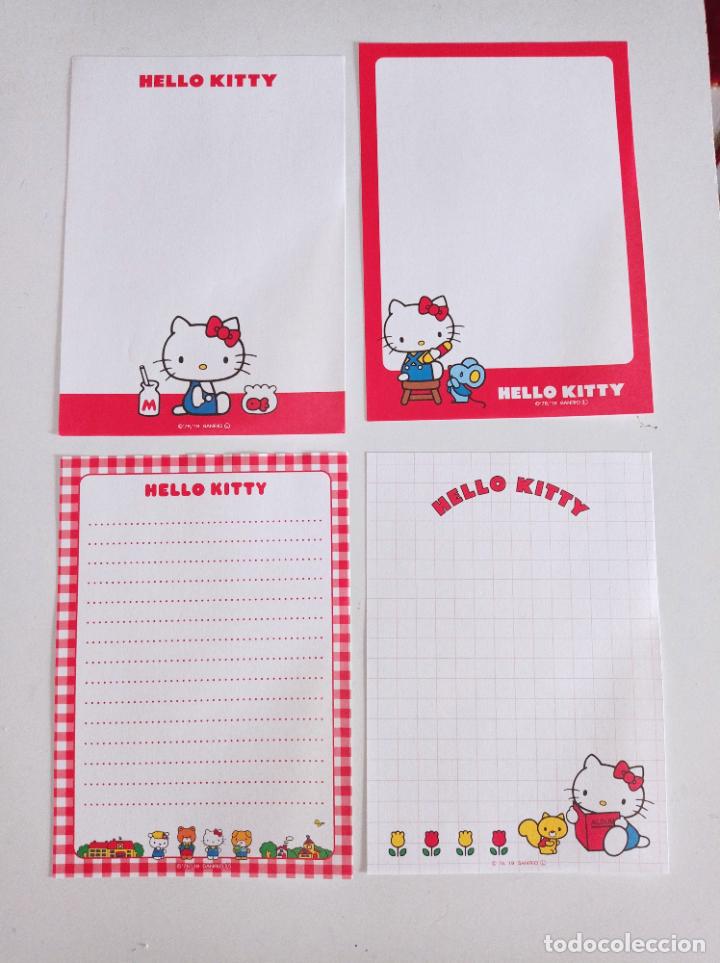 C&oacute;mics: sanrio hello kitty memo letter notes collection 4 pieces - Foto 1