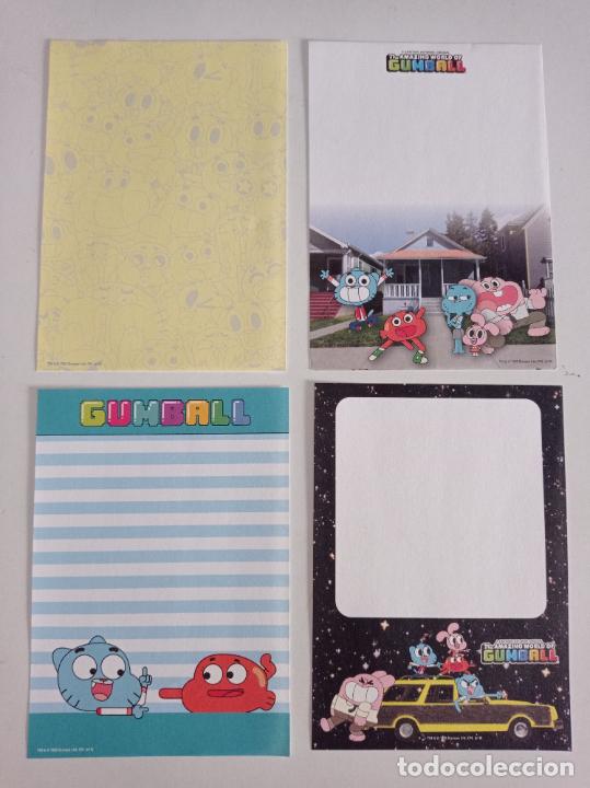 C&oacute;mics: gumball memo letter notes collection 4 pieces - Foto 1