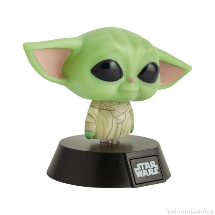 C&oacute;mics: Figura Grogu Baby Yoda Icon Light L&aacute;mpara The Child The Mandalorian Star Wars