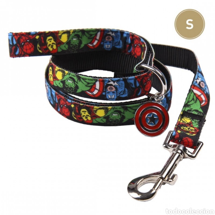 C&oacute;mics: CORREA PARA PERRO MARVEL TALLA S - Foto 2