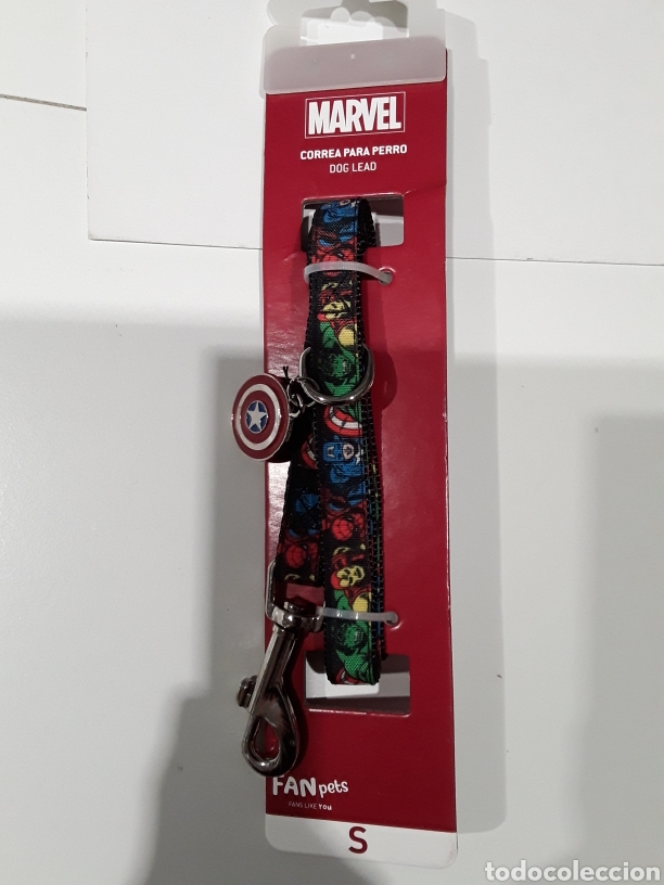 C&oacute;mics: CORREA PARA PERRO MARVEL TALLA S - Foto 1