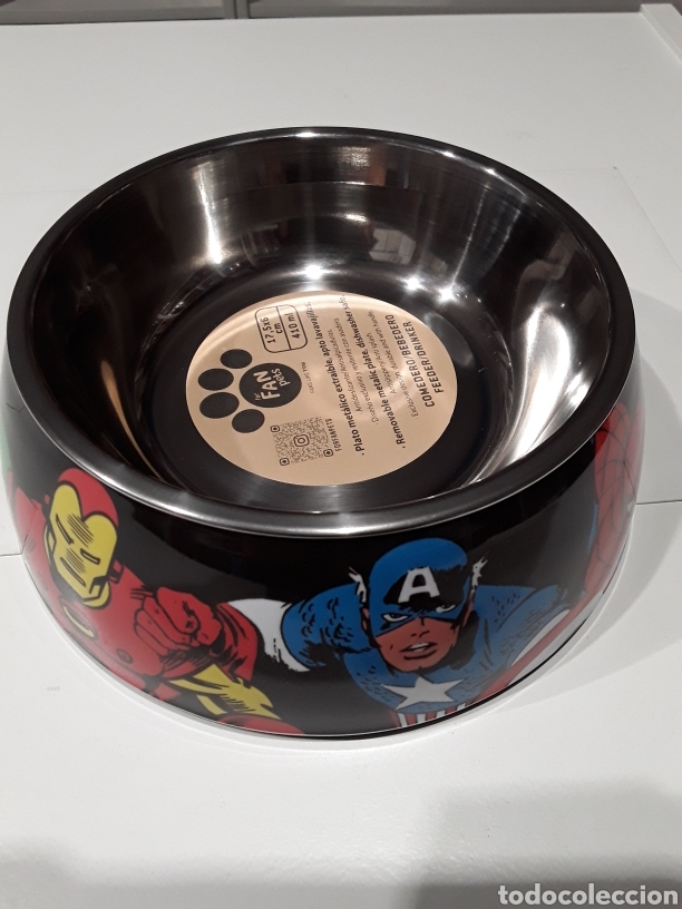 C&oacute;mics: COMEDERO PARA PERRO MARVEL TAMA&Ntilde;O M - Foto 2