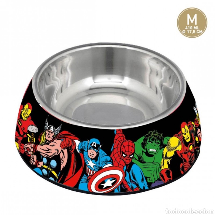 C&oacute;mics: COMEDERO PARA PERRO MARVEL TAMA&Ntilde;O M - Foto 4