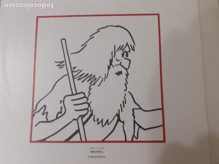 Comics: LAMINA DE HERGE - PLANCHA DE TINTIN - EXTRAIT DE L'OREILLE CASSEE - RIDGEWELL - MOULINSART 2011